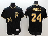Pittsburgh Pirates #24 Barry Bonds Black 2016 Flexbase Authentic Collection Stitched Jersey,baseball caps,new era cap wholesale,wholesale hats